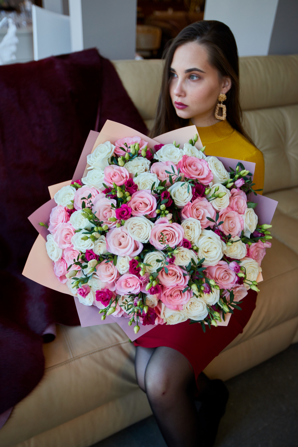 владивосток доставка цветов роза дв